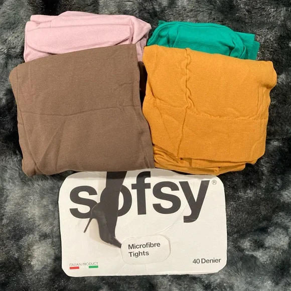 Sofsy Micro Fiber Tights Assortment - Picture 1 of 1